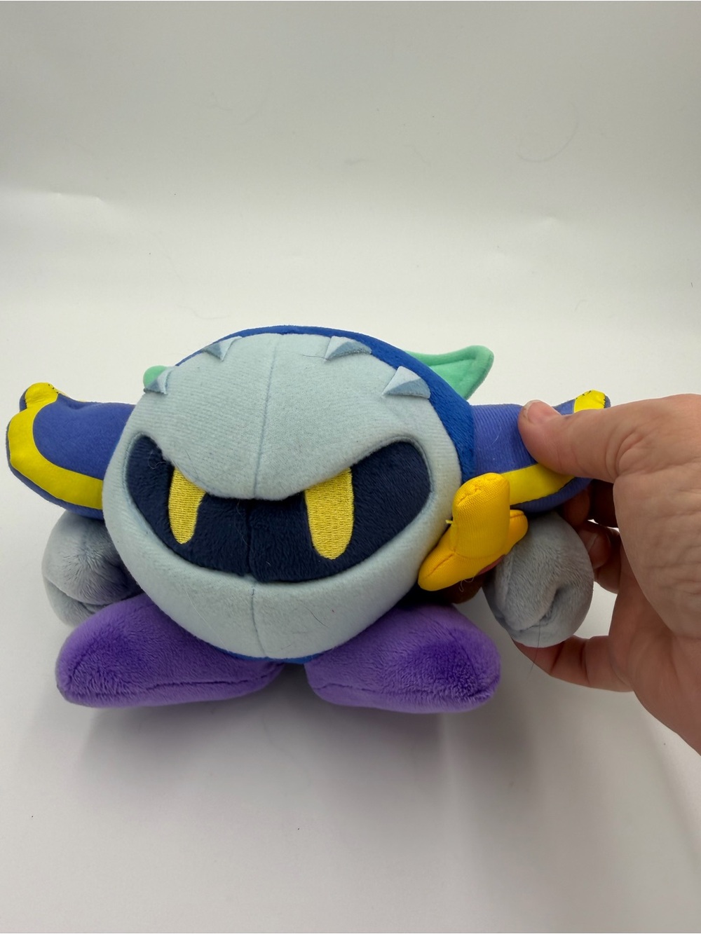 Nintendo Kirby Meta Knight Plush Stuffed Toy Blue‎ Purple Sword No Tag